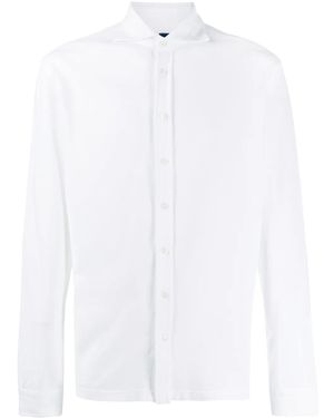 Barba Napoli Buttoned Cotton Shirt - White