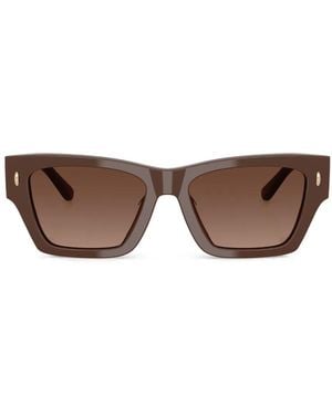 Tory Burch Square-Frame Sunglasses - Brown