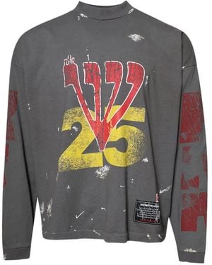RRR123 Cotton T-Shirt - Grey