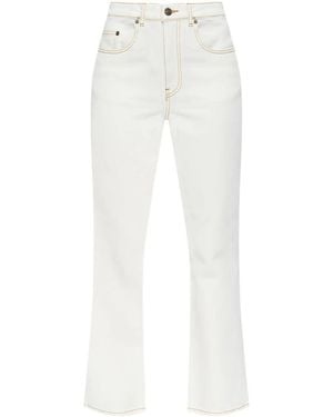 Tory Burch スリムジーンズ - ホワイト