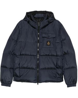 Refrigiwear Quilted Hooded Jacket - Blue