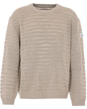 MM6 by Maison Margiela Crew-Neck Jumper - Natural