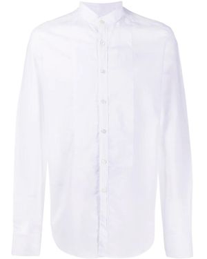 Dell'Oglio Plain Buttoned Shirt - White