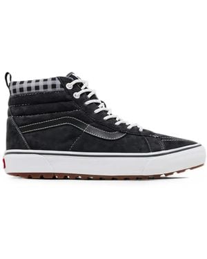 Vans Sk8-Hi Mte-1 Plaid Sneakers - White