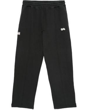 SUMMER GAMES Drawstring-Waist Track Pants - Black