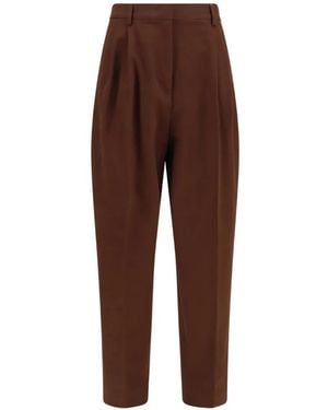 Fabiana Filippi Monili Trousers - Brown