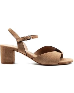 Roberto Del Carlo Sude Ankle-Strap Sandals - Natural