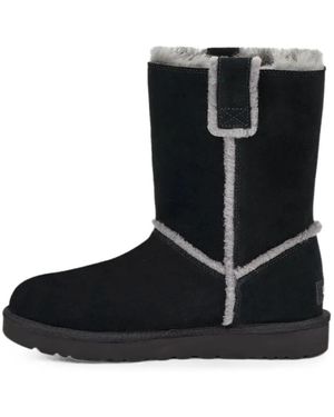 UGG Classic Short Spill Seam Boots - Black