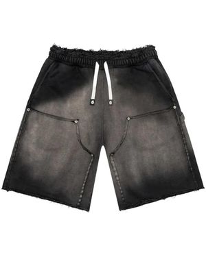 Godspeed Short À Effet Usé - Black