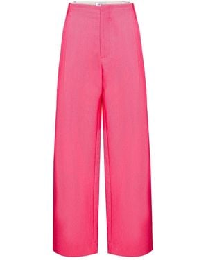 Mira Mikati High-waisted straight-leg trousers - Pink
