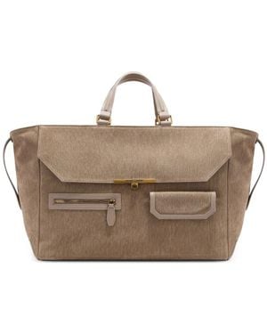 Emporio Armani Bolso De Viaje Asv - Marrón