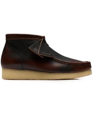 Clarks Polacchini Wallabee - Bianco
