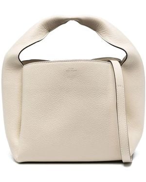 TOTEME Beuteltasche Aus Leder - Weiß