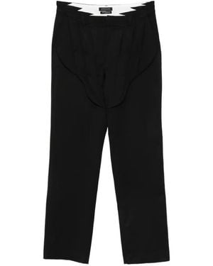 JUNTAE KIM Pantalon À Fronces - Noir