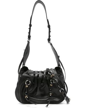 Isabel Marant Sac Porté Épaule À Lien De Resserrage - Noir
