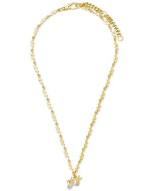 Twojeys Superstar Star-Link Necklace - White