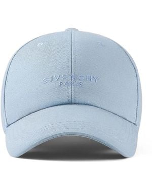 Givenchy Paris Embroidered Cap - Blue