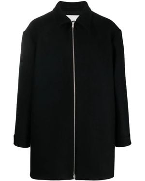 Jil Sander Wool Coat - Black