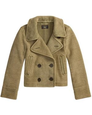 RRL Chaqueta con doble botonadura - Verde