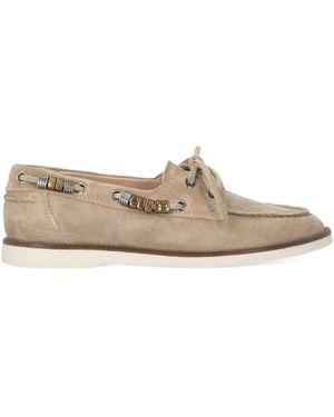 Pinko Suede Lace-Up Loafers - Multicolour