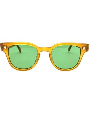 JULIUS TART Bryan Sunglasses - Green