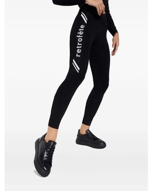 retroféte Sloanne Logo Leggings - Black