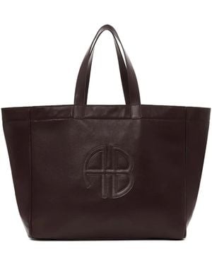 Anine Bing Borsa Tote Rio Grande - Marrone