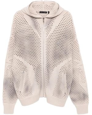 FIVE CM Cardigan À Plaque Argentée - Neutre