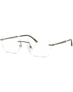 Ray-Ban Rectangle-Frame Glasses - Gray
