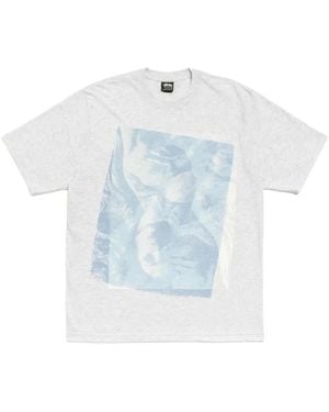 Stussy Double Venus Graphic-Print T-Shirt - Blue