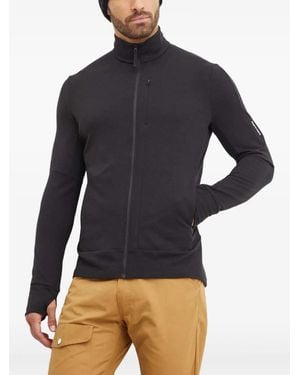 Icebreaker Zip Mock-Neck Sweatshirt - Blue
