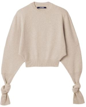 Jacquemus Jersey The Fiocco - Blanco