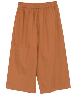 ..,merci Elasticated-Waistband Trousers - Brown