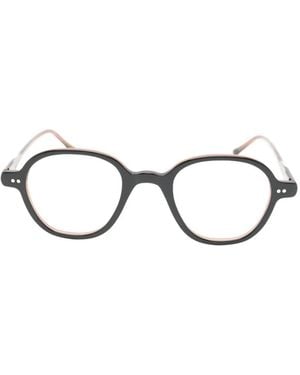 Lesca Babu Bril Met Rond Montuur - Zwart