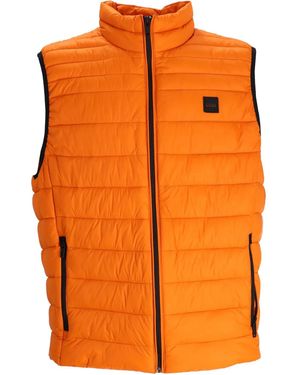 BOSS Water-Repellent Gilet - Orange