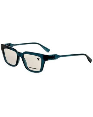 KARL LAGERFELD Square-Frame Glasses - White