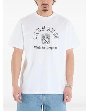 Carhartt Coat Of Arms T-Shirt - White