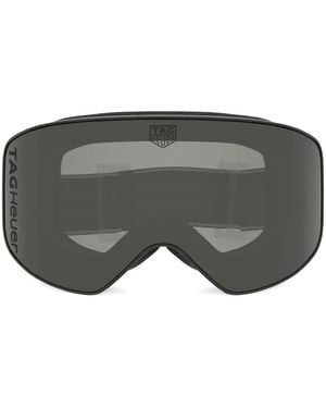 Tag Heuer Lunettes De Ski À Plaque Logo - Gris