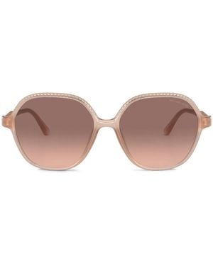 Michael Kors Bali Square-Frame Sunglasses - Pink