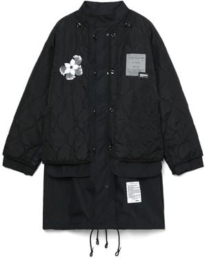 Yohji Yamamoto X Neighborhood パーカーコート - ブラック