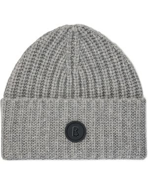 Bogner Kilian Cashmere Beanie Hat - Grey