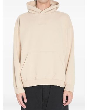 Balenciaga Embroidered Logo Sweatshirt - Natural