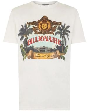 Billionaire Round-Neck T-Shirt - White