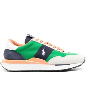 Polo Ralph Lauren Train 89 パネル スニーカー - グリーン