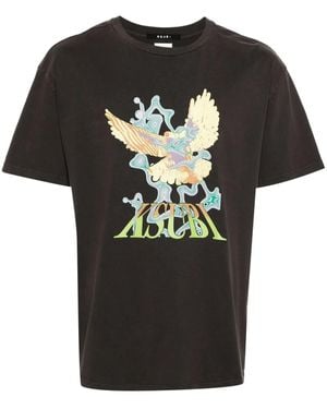 Ksubi Flight Biggie Ss Cotton T-Shirt - Black