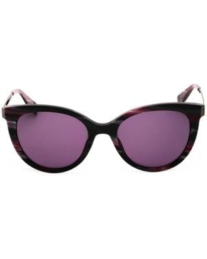 Furla Round-Frame Sunglasses - Purple