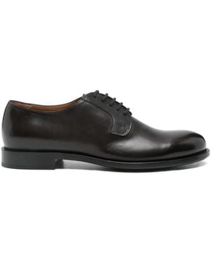 Givenchy Leather Lace-Up Shoes - Black