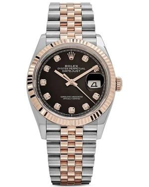 Rolex Datejust 36 Mm Horloge - Wit