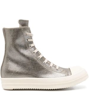 Rick Owens ハイカット スニーカー - ナチュラル