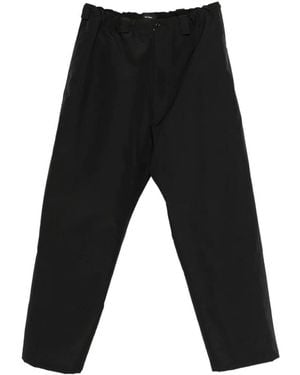 Willy Chavarria Toluca Buttoned Trousers - Black
